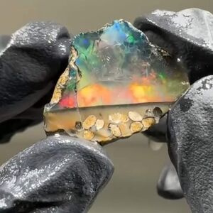 Elegant Multicolor Opal Stone Jewelry
